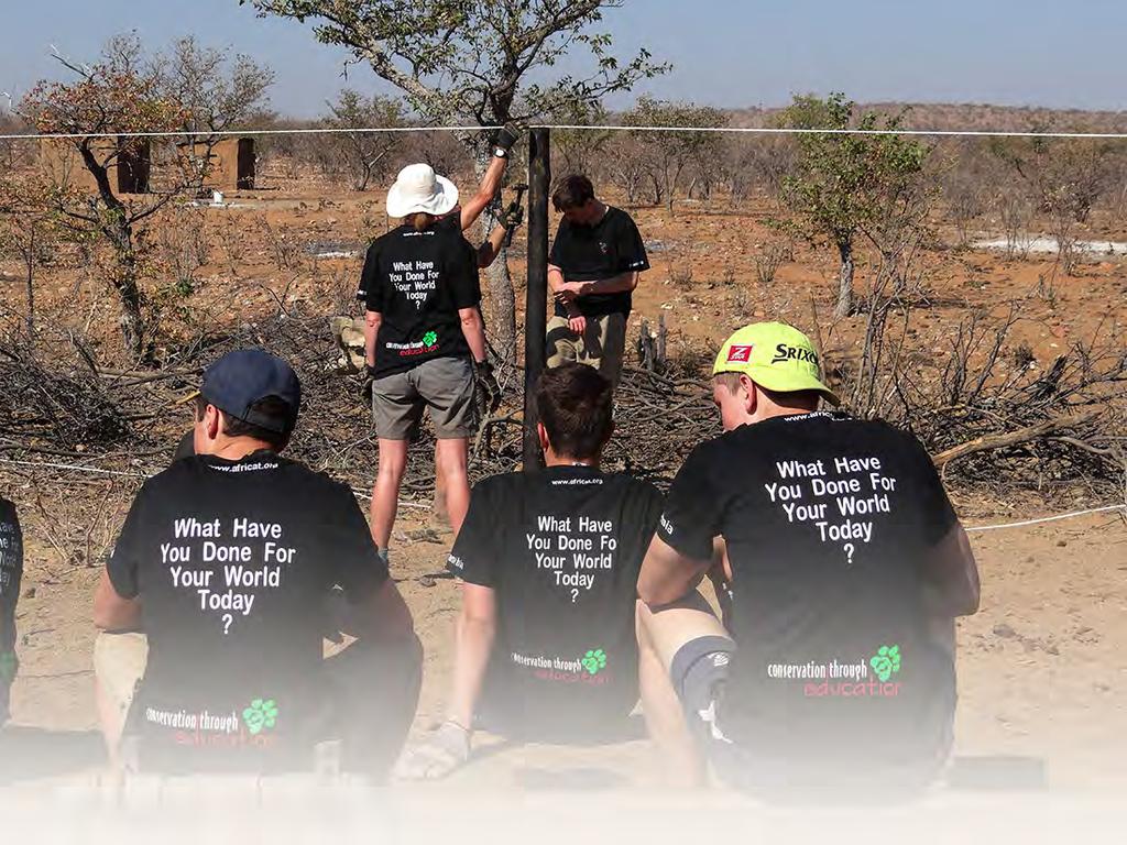 More about what AfriCat s community programme entails: The AfriCat Conservation Through Education programme encourages the youth and farming communities of the Kunene, as well as other regions, to