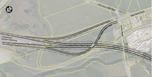 WBB- Transportation Assessment 7 4 Links and Intersections The WBB affects the Northern Motorway by linking to it and effectively extending the motorway.