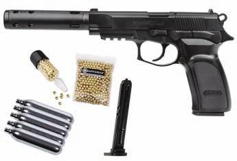 99 Thunder 9 PRO pistol series Replica of the Bersa Thunder PRO HC firearm. Kit incl.