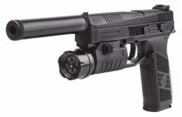 .177 cal=500 fps PC-3413-6569: gun only: $29.99 PC-3414-6570: kit: $37.99 a Powerline 5501/5502/5503 pistol series Realistic blowback pistol.