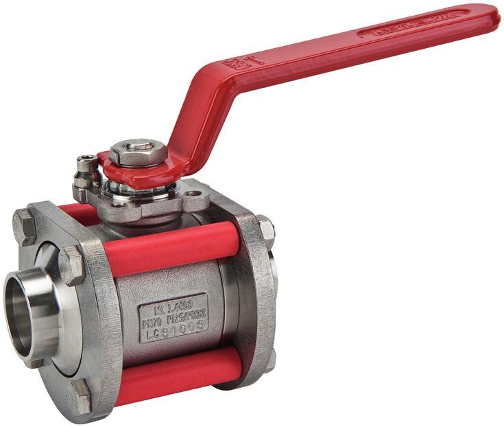 STANDARD HIGH QUALITY BALL VALVES NON CRYOGENIC DESIGN G A R A N T I E P R O D U C T S P RO D U I T W A R R A N T Y Pressure & Temperature Performances PS4 I PG PY4 I 316L Body, Ends, Ball & Stem