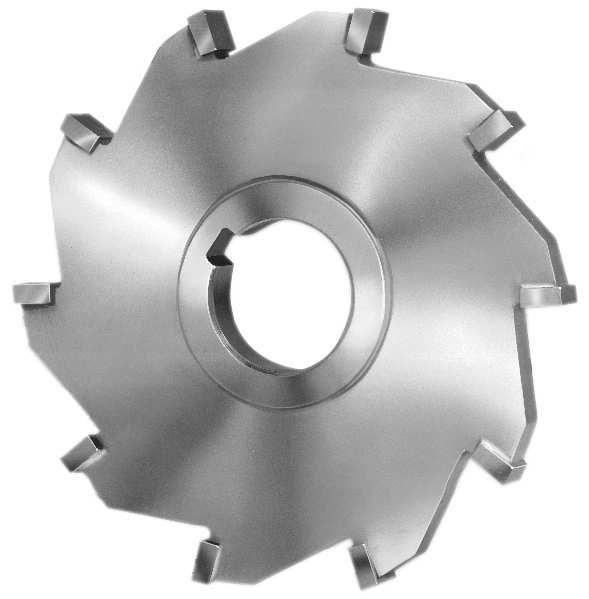 SIDE MILLING CUTTERS - STRAIGHT TOOTH List No. 5861 - For Non-Ferrous Use: Large flute capacity allows for high feed rates.