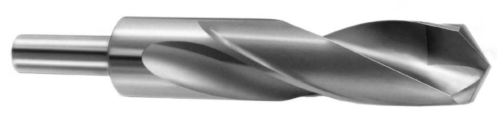 SILVER & DEMING - REDUCED SHANK DRILLS List No. 9616-118 Standard Point List No. 9618-135 Split Point Use: The 9616 series is designed for drilling cast iron, non-ferrous metals, and non-metals.