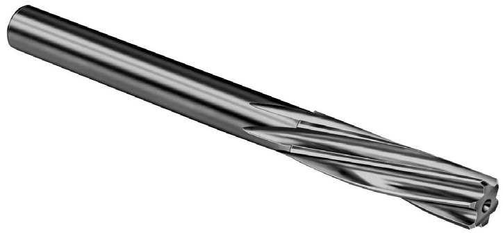 SOLID CARBIDE - CHUCKING REAMERS SOLID CARBIDE List No. 9803 - Straight Shank - Straight Flutes - For Non-Ferrous List No.