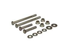 99 // Stainless Steel Aluminum individual (XS30625) Mount Kit Includes 2 rubber grommets, 2 spindle bolts, 4 saddle