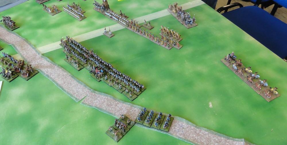 I tried to impress the phalanx but apart from recoiling a few