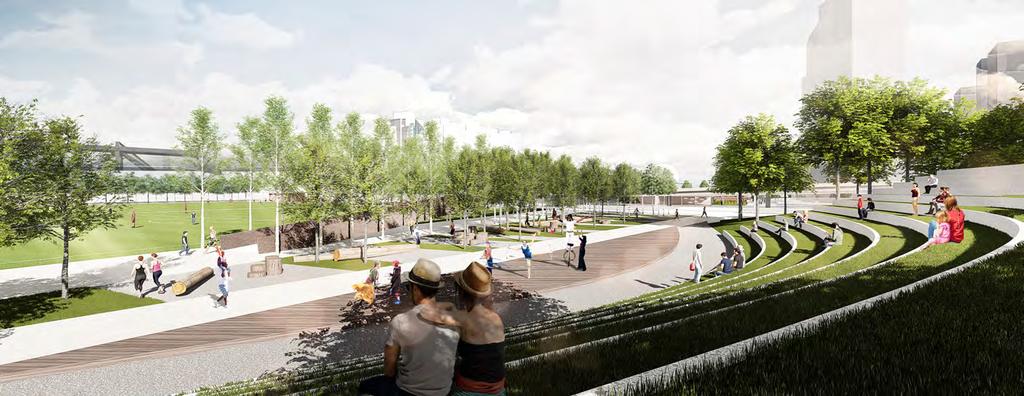 "I like the focus on access to the waterfront." "I like big lawns with views down the creek. I also like the attention to stormwater treatment and access to foreshore.