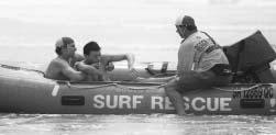 The life of the beach Lifesaving Services Integrated and Coordinated Services Duty Offi cers were appointed on the Gold Coast to oversee the coordination of all Surf Life Saving services and