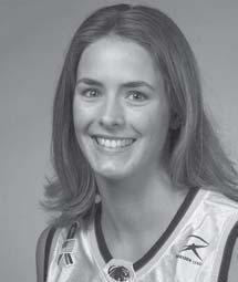#5 Kimberly Becker SENIOR 6-2 FORWARD PLATTEVILLE, WIS./PLATTEVILLE 2003-04 Season: Started all 29 games and averaged 6.3 points and 5.0 boards per game.