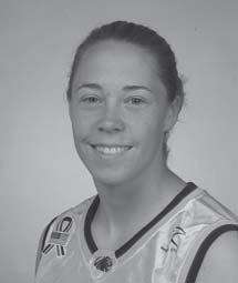#10 Kerri St. Aubin SENIOR 5-6 GUARD STERLING HEIGHTS, MICH./UTICA 2003-04 Season: Started 14 games on the year with 23 appearances... scored 34 points on the season and hit 8-of-18 three-pointers.