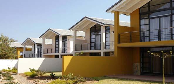 In Chalets facilities Includes: 8 x three bedroom units 2 Bathrooms, one main en-suite 2 parking bays Fully equipped