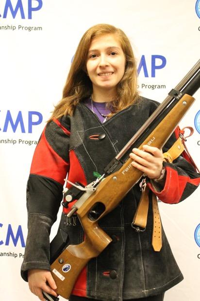 Junior Shooters Elizabeth started shooting in September of 2010, starting with smallbore. When she started with Air Rifle in October 2010, she was hooked on competitive shooting.