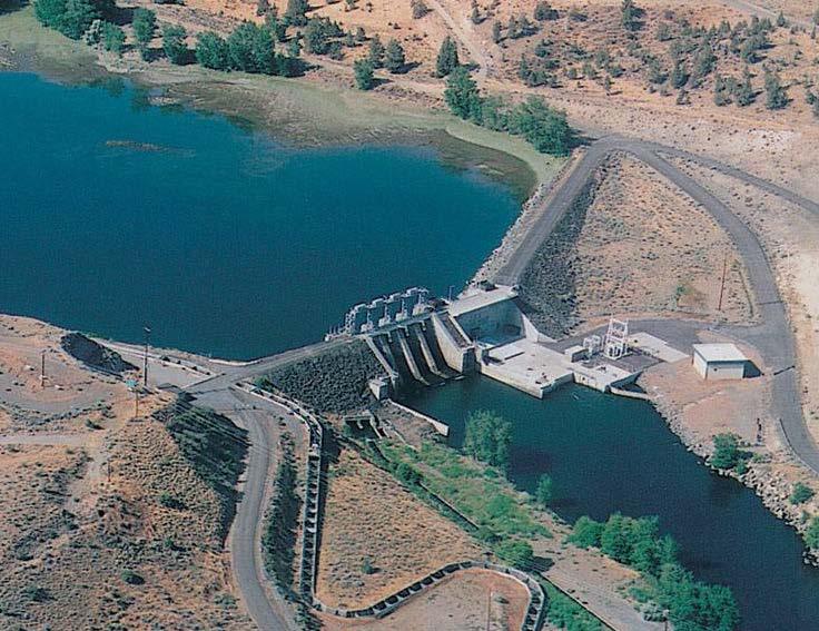 Reregulating Dam RM: 100 Generation Capacity 18 MW