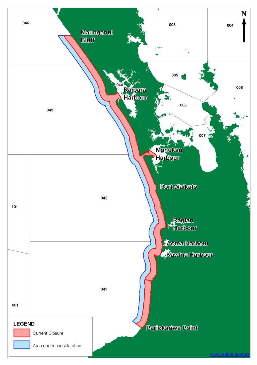 Maui s dolphins: West Coast of the North Island beyond 4 nm offshore 30 This section outlines information and analysis to support reconsideration of the decision to close the offshore area, 4-7 nm