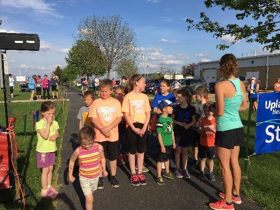 2018 Upland Hills Health Community Run/Walk Results Total Participants: 138 Kids Run Participants: 21 5K Run Participants: 51 5K Walk Participants: 61 Pavilion Walk Participants: 5 Kid s Run: Female