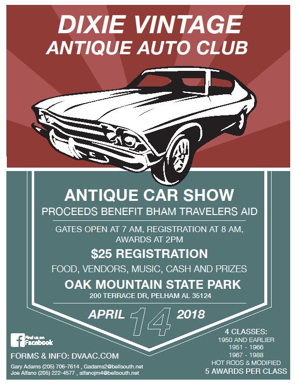 31 st ALL PONTIAC/OAKLAND/GMC SHOW Saturday, May 19 th, 2018 Presented by the Alabama