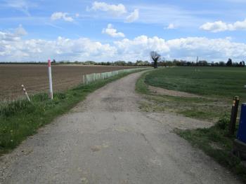 This was considered as an option for Haslingfield Greenway but is a significant diversion from