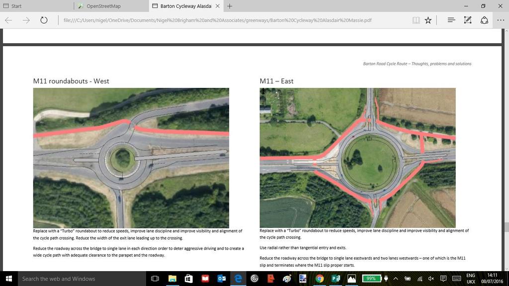 Map data 2016 Google Map data 2016 Google Crossing of M11 slip roads (west) ref 50 Any changes need to address two major issues: 1.