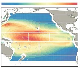 available, Uppala et al. 2005). The resolution of the model was two degrees and one month. The Pacific Ocean was divided into nine regions (Fig.