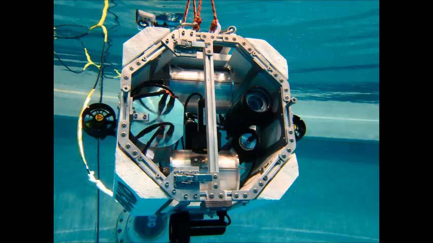 EUCLID Neutral Buoyancy Test Vehicle Neutral buoyancy version of Exo-SPHERES Maximum commonality with flight vehicle configuration, electronics, software Allows