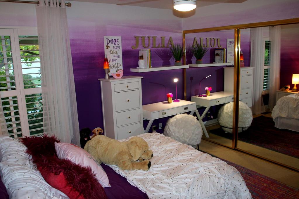 And Samantha s Little Sister, Julia, Received A Dream Bedroom Too!