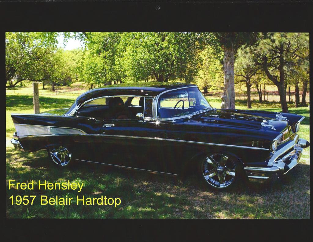 should originally. Ken has always loved Chevys'. Today he drives a 1957 Chevy 210 2dr hardtop.