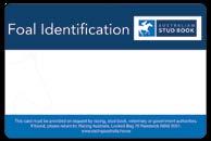 This form is used to name and register the ownership of a horse. The Foal Identification Card or Document of Description must be lodged with the application.