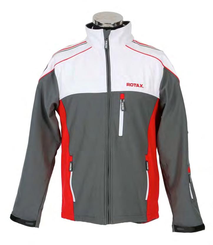 SOFTSHELL JACKET The power to excite Colour: charcoal grey/red/white water