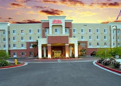 Host Hotel Information Host Hotel: Address: Hampton Inn and Suites Surprise 14783 W Grand Ave, Surprise, AZ 85374 The host hotel is the Hampton Inn and Suites- Surprise, which is located just minutes