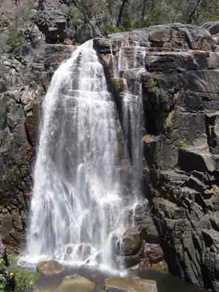 is a new area in terms of climbing and just 2 hours drive from Canberra. The falls are located in the Wadbilliga State Forest.