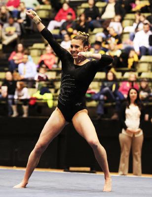 Blair Elmore Sophomore Appeared in all four events in Missouri s season opener at No. 2 Alabama (Jan. 10), which included an exhibition on beam. Elmore s score of 9.