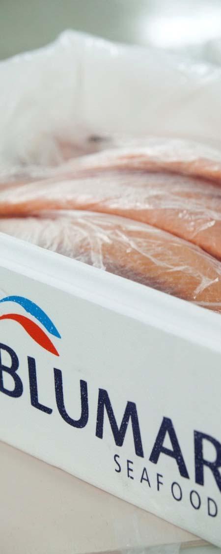Blumar is the 7 th largest Chilean salmon exporter Nº MUS$ Net ton Market share (value) Market share (volume) 1 Aquachile Group 286,492 51,027 9.9 10.4 2 Mainstream Chile + CMC 274,999 46,604 9.5 9.