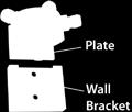 Wall Bracket and Plate Replacement Parts Mounting Bracket