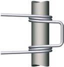 DOUBLE SF-VFDR Stainless steel D t D i Cylindrical torsion spring with double coils. For technical information, see page 97.