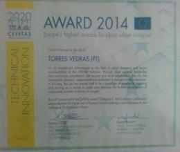 Received at the Forum CIVITAS 2014 held in Morocco, a prize of best practices in the field of sustainable mobility on the City Parking Management System,