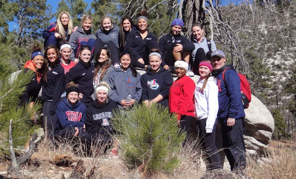 The Newsletter of The University of Arizona GymCats Dear Friends, Alumni & Boosters, Happy Holidays! Dec 2013 Vol.