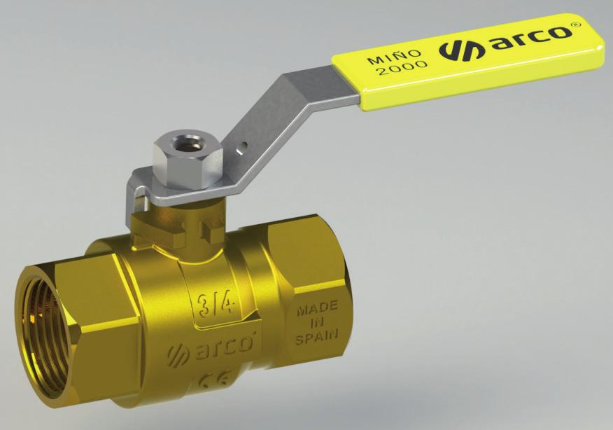 GS SRIS miño 2000 valve THNIL SHT 06/2015 IP10010 SOP MIÑO series are manually operated metallic ball valves.