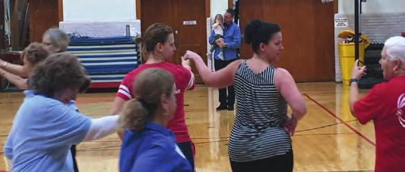 Special thanks to Kristin Merker for teaching Exercise 2 of the composition and to Ellen Kovac for teaching Exercise 3, which is performed with small American flags.