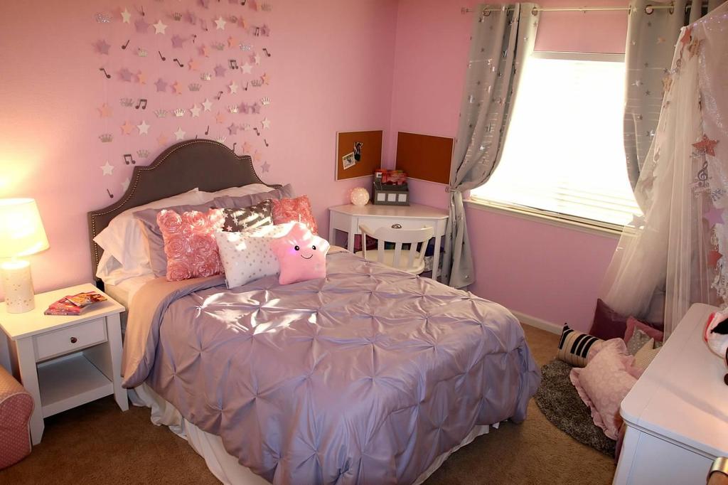 Ashley s New Bedroom Pink & Purple All The Way!
