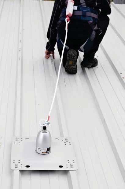 The Uniline RoofSafe Anchor from Capital Safety is designed to eliminate or substantially reduce the risk