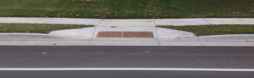Standard Plans Curb Ramps Sheet 1 When the boulevard is 4 wide or less, the top of curb taper shall match