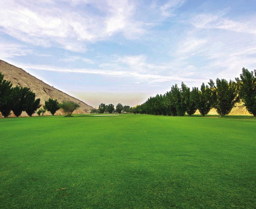 ohala Valley Golf Club is built into a natural surrounding wadi it follows its course through a beautiful setting of spectacular mountainous backdrops.