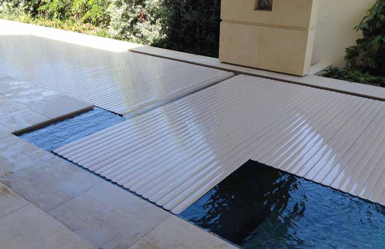 be installed in the floor of the pool.