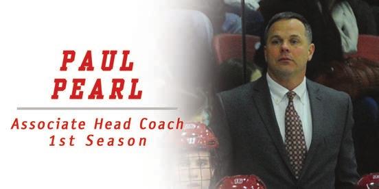 Paul Pearl, a 28-year Division I coaching veteran, joined the Boston University men s ice hockey staff as the associate head coach on June 22.