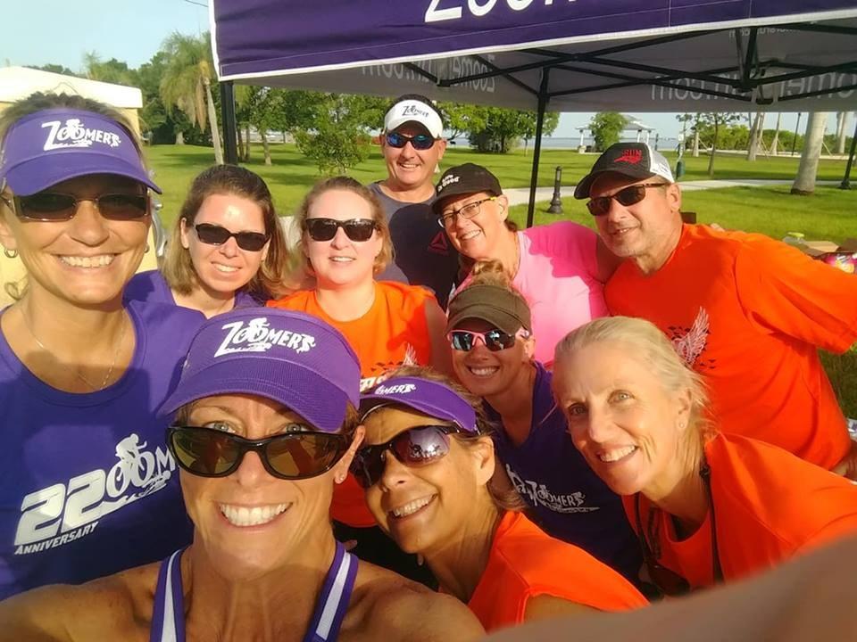 If you volunteer at four (4) Zoomers-owned event, Zoomers adult race, tri series or Kids race series or race that Zoomers has been requested to provide volunteers, you will receive a 1-year long