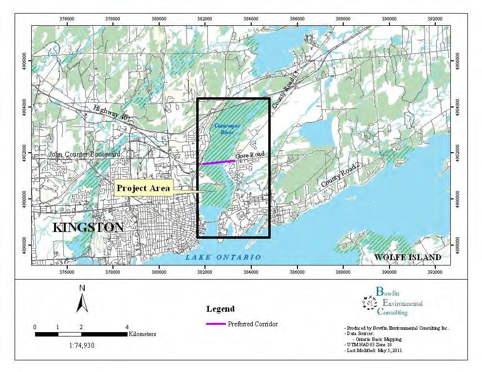 Figure Location of the Environmental Assessment