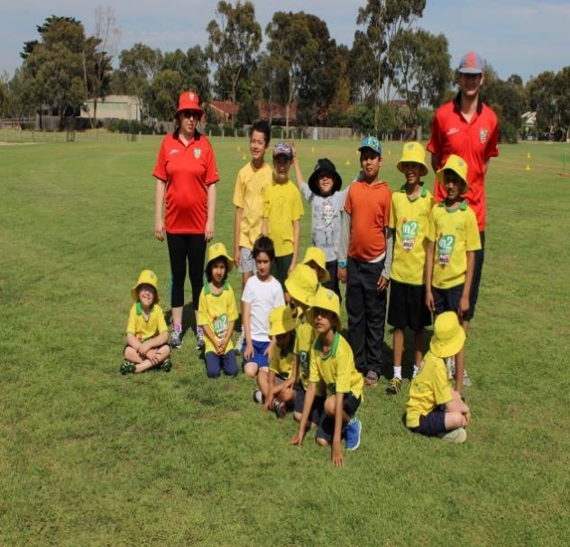 6 Milo in2cricket Update The club is half way through its Milo in2cricket program, and it has been great to see the kids and parents get involved.