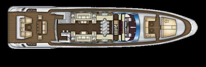 5 knots 18000 l (4,755 us gls) 3000 l (793 us gls) 4 + 3 crew 128 Berths 8 + 5 crew 129 Head compartments Building material Keel Exterior styling & concept Interior designer Builder 5