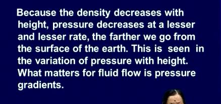 (Refer Slide Time: 09:15) Because we have what does it mean we have said that density decreases as you go higher and higher that means heavy air is below light air that means even if you create some