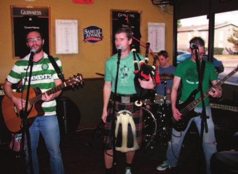 Well, they will be appearing at the Bull & Bear at 8PM on Saturday, March 16, 2013. All of us at the Houston Fenians rally, which we co-sponsored in January enjoyed their talent.